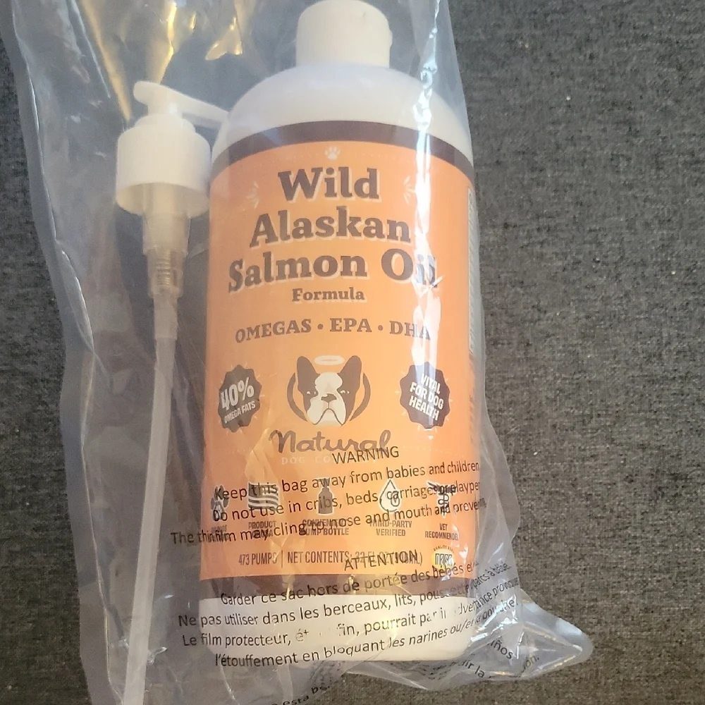 Wild Alaskan Salmon Oil For Pets